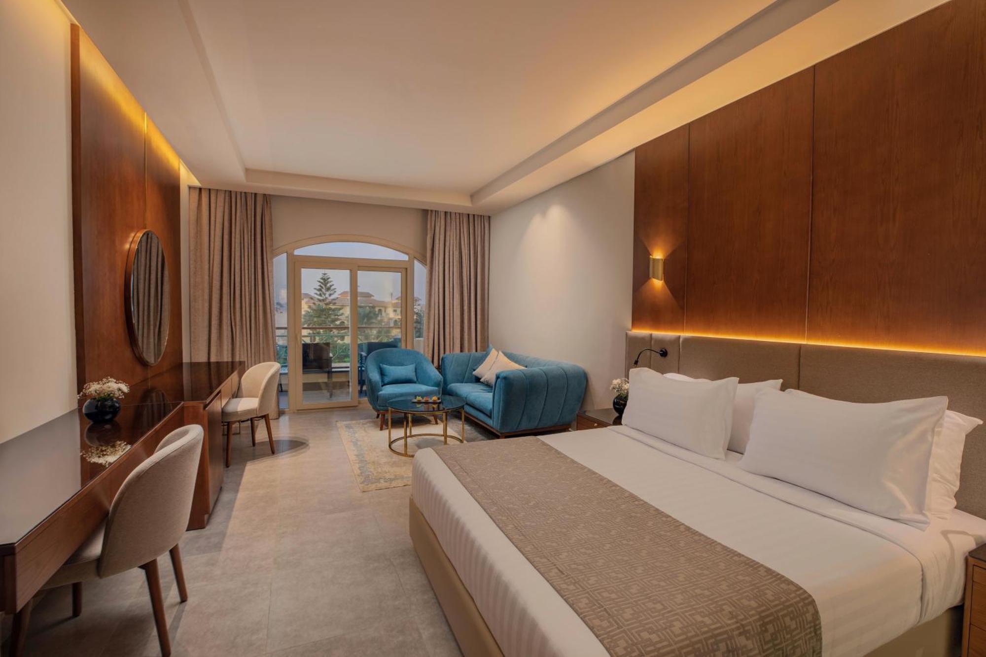 Moevenpick Hotel Cairo - Media City ギーザ エクステリア 写真 Deluxe Room